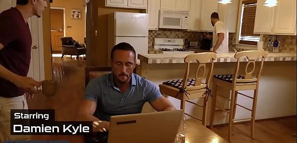  Men.com - (Cliff Jensen, Damien Kyle, Myles Landon) - Coffee Time - Drill My Hole - Trailer preview